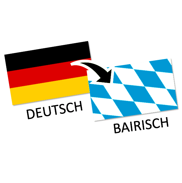 Ins übersetzung deutsche bayrisch Fränkisch